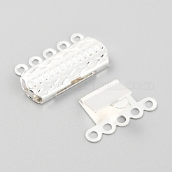 304 Stainless Steel Box Clasps&nbsp;STAS-H151-17S