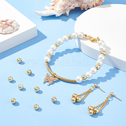 60Pcs Brass Beads&nbsp;KK-BC0012-61