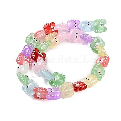 Transparent Glass Beads Strands&nbsp;LAMP-L078-010A