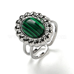 304 Stainless Steel Open Cuff Rings&nbsp;STAS-Z060-03P