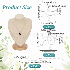 DIY Necklace Making Kits&nbsp;DIY-NB0013-84C