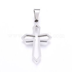 Non-Tarnish 304 Stainless Steel Pendants&nbsp;STAS-H469-25P