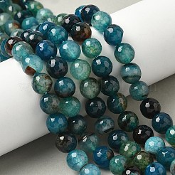 Natural Agate Beads Strands&nbsp;X-G-M437-C01-01W