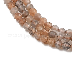 Natural Multi-Moonstone Beads Strands&nbsp;G-L597-C06-01