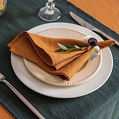 Wooden Beaded Napkin Rings&nbsp;AJEW-FH00004