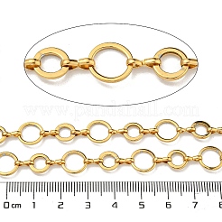 10M Ion Plating(IP) 304 Stainless Steel Donut & Infinity Link Chains&nbsp;CHS-G034-01G