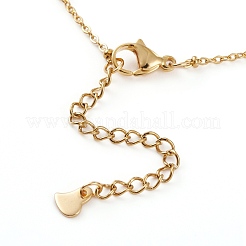 Natural Shell Initial Pendant Necklaces&nbsp;NJEW-JN03298