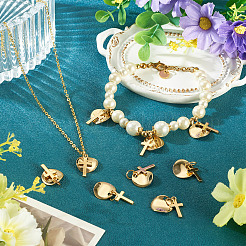 10Pcs Brass Pendants&nbsp;PALLOY-TAC0270