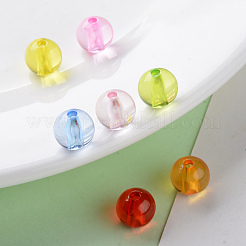 Transparent Acrylic Beads&nbsp;MACR-S370-A10mm