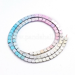 Electroplated Non-magnetic Synthetic Hematite Beads Strands&nbsp;G-L562-01
