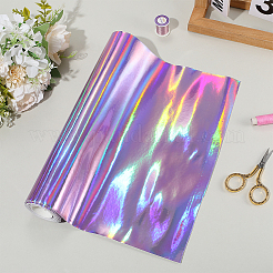 Laser PU Leather Fabric&nbsp;AJEW-WH20816-059C