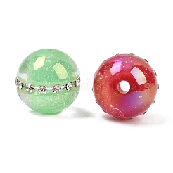 Resin Round Beads&nbsp;RESI-P046-03A-M