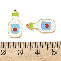 304 Stainless Steel Enamel Pendants&nbsp;X1-STAS-G360-04G-06