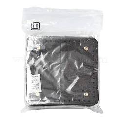 2Pcs Square PU Imitation Leather Bag Bottoms&nbsp;DIY-FS0010-61C
