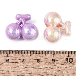 UV Plating Opaque Acrylic Beads&nbsp;OACR-N160-12