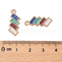 Alloy Enamel Pendants&nbsp;ENAM-G229-12G