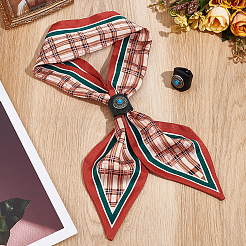 Flower Imitation Leather Scarf Clips&nbsp;AJEW-WH20001-16A-02