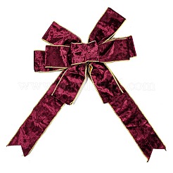 Christmas Velvet Big Bowknot Decorations&nbsp;AJEW-M041-02A