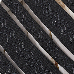 2 Styles Flat Polyester Non Slip Knitted Elastic Belts&nbsp;OCOR-GF0005-15