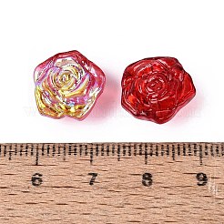 Electroplate Transparent Glass Beads Strands&nbsp;LS-EGLA-N056-02A-06