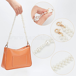ABS Plastic Imitation Pearl Bag Handles&nbsp;KY-WH0046-39KCG