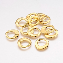 Tibetan Style Irregular Ring Bead Frames&nbsp;GLF10246Y