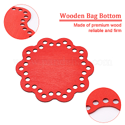 Cotton Wood Basket Bottom&nbsp;DIY-WH0319-35