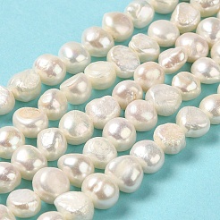 Natural Cultured Freshwater Pearl Beads Strands&nbsp;PEAR-E017-13