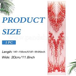 Polyester Embroidery Sew on Appliques&nbsp;DIY-WH0656-37B