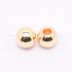 Brass Solid Beads&nbsp;KK-WH0035-17G-B02