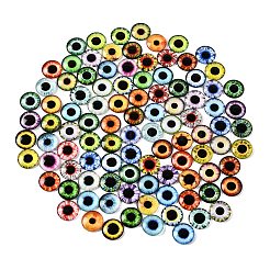 Printed Transparent Glass Cabochons&nbsp;GL-CBAA22A-09