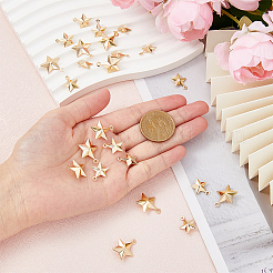 40Pcs 2 Style Brass Pendants&nbsp;KK-HY0003-38