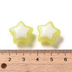 Imitation Jelly Transparent Acrylic Beads&nbsp;LS-SACR-R741-03G