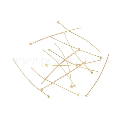 Brass Ball Head Pins&nbsp;X-KK-WH0058-02D-G01