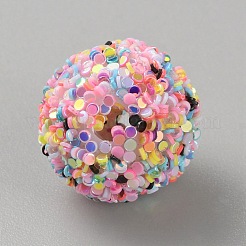 Opaque Acrylic Beads&nbsp;MACR-WH0010-12C