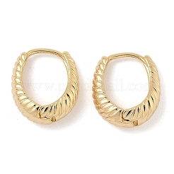 Brass Hoop Earrings&nbsp;EJEW-D320-15G