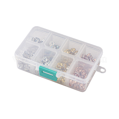 Brass Rhinestone Spacer Beads&nbsp;RB-JP0002-01