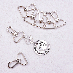 Alloy Swivel Lobster Claw Clasps&nbsp;PH-PALLOY-G233-11P