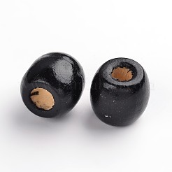 Dyed Natural Wooden Beads&nbsp;WOOD-R233-02-LF