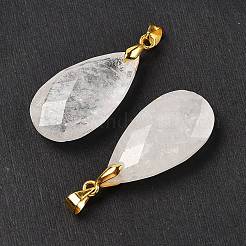 Natural Quartz Crystal Pendants&nbsp;G-L614-D03-G01