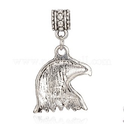 Alloy Enamel European Dangle Charms&nbsp;ENAM-G083-01AS