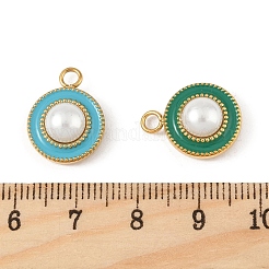 ABS Plastic Imitation Pearl Pendants&nbsp;STAS-P396-12G-M
