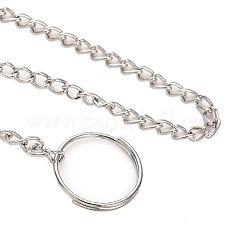 Glass Round Dowsing Pendulums&nbsp;HJEW-K047-01P-02