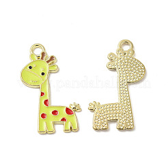 Alloy Enamel Pendants&nbsp;ENAM-B050-13G