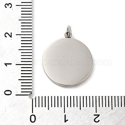 Non-Tarnish 304 Stainless Steel Pendant Cabochon Settings&nbsp;STAS-K263-45P