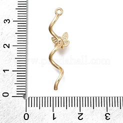 Brass Micro Pave Cubic Zirconia Pendants&nbsp;KK-D312-07G
