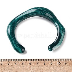 Twisted Acrylic Cuff Bangles for Women&nbsp;BJEW-F538-03B
