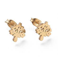 Tree of Life 304 Stainless Steel Jewelry Sets&nbsp;SJEW-M097-14G