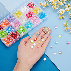 630Pcs 18 Style Eco-Friendly Transparent Acrylic Beads&nbsp;TACR-AR0001-19
