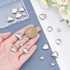 20Pcs 5 Style 304 Stainless Steel Charms&nbsp;STAS-UN0026-92